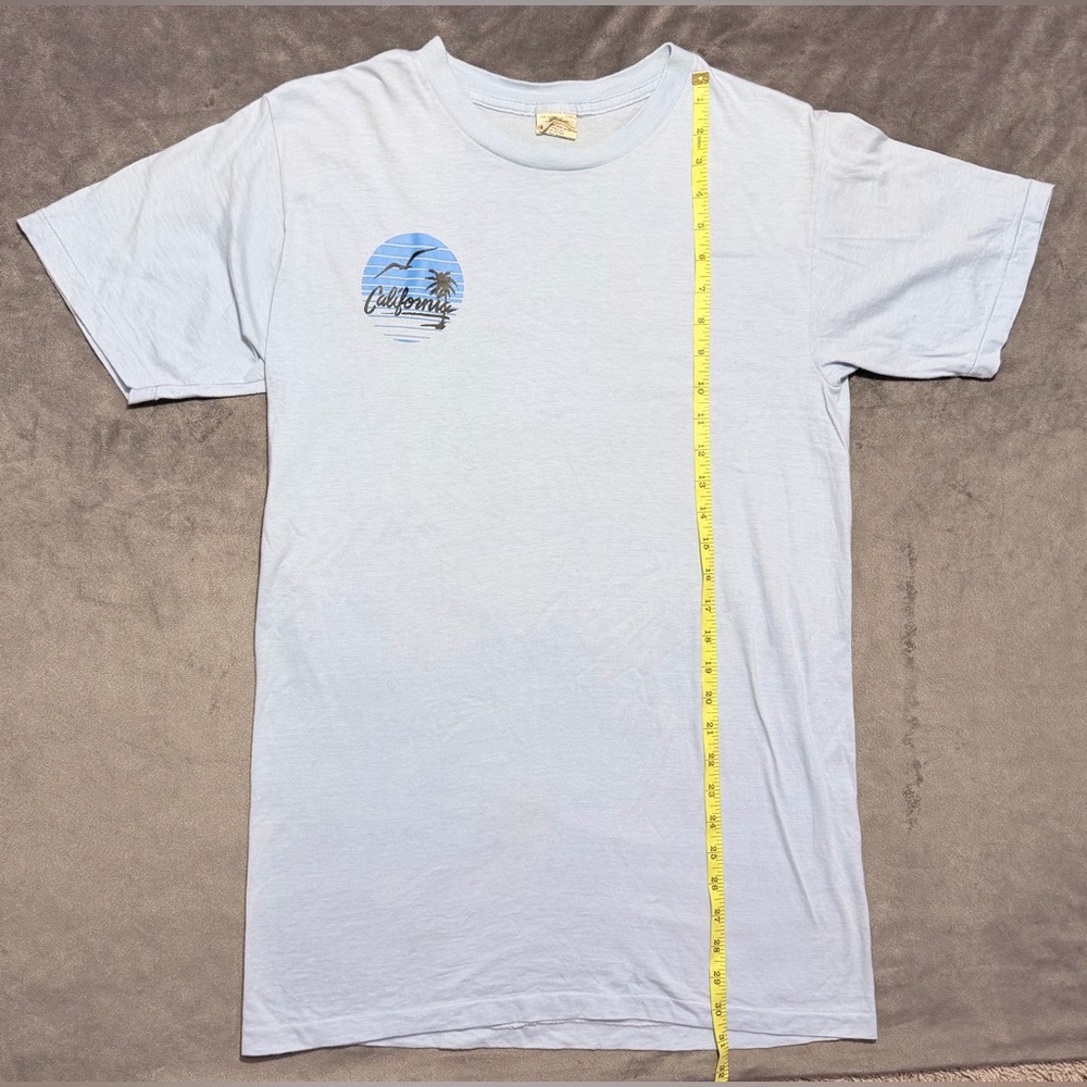 Vintage Signal California T Shirt Made In USA Single Stitch SIZE LARGE